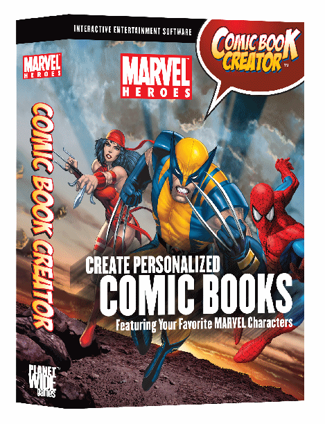 Marvel Heroes Comic Book Creator 2 Software – Comic Box